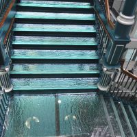 verre réfléchissant dans la photo du décor