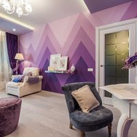 combinaison de lilas dans le style de l'image du couloir