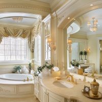 Imagen de decoración ligera de estilo rococó