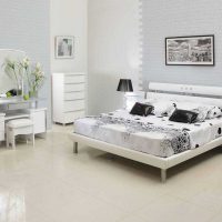 mobilier blanc clair dans le style du couloir photo