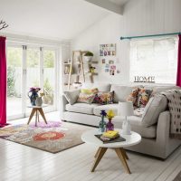couloir design magnifique dans le style de l'image boho