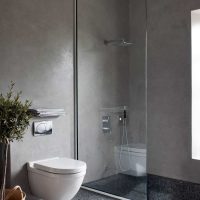 photo de couloir avant-gardiste de style lumineux