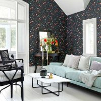 couloir intérieur lumineux dans l'image de style suédois