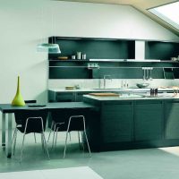 beau design de cuisine de luxe dans une image de style art déco