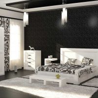 photo de mobilier de chambre blanc clair