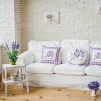 couloir lumineux design en style provence