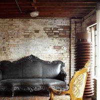 intérieur de l'appartement lumineux dans l'image de style grunge