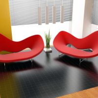 décor lumineux du couloir dans le style de l'image avant-gardiste