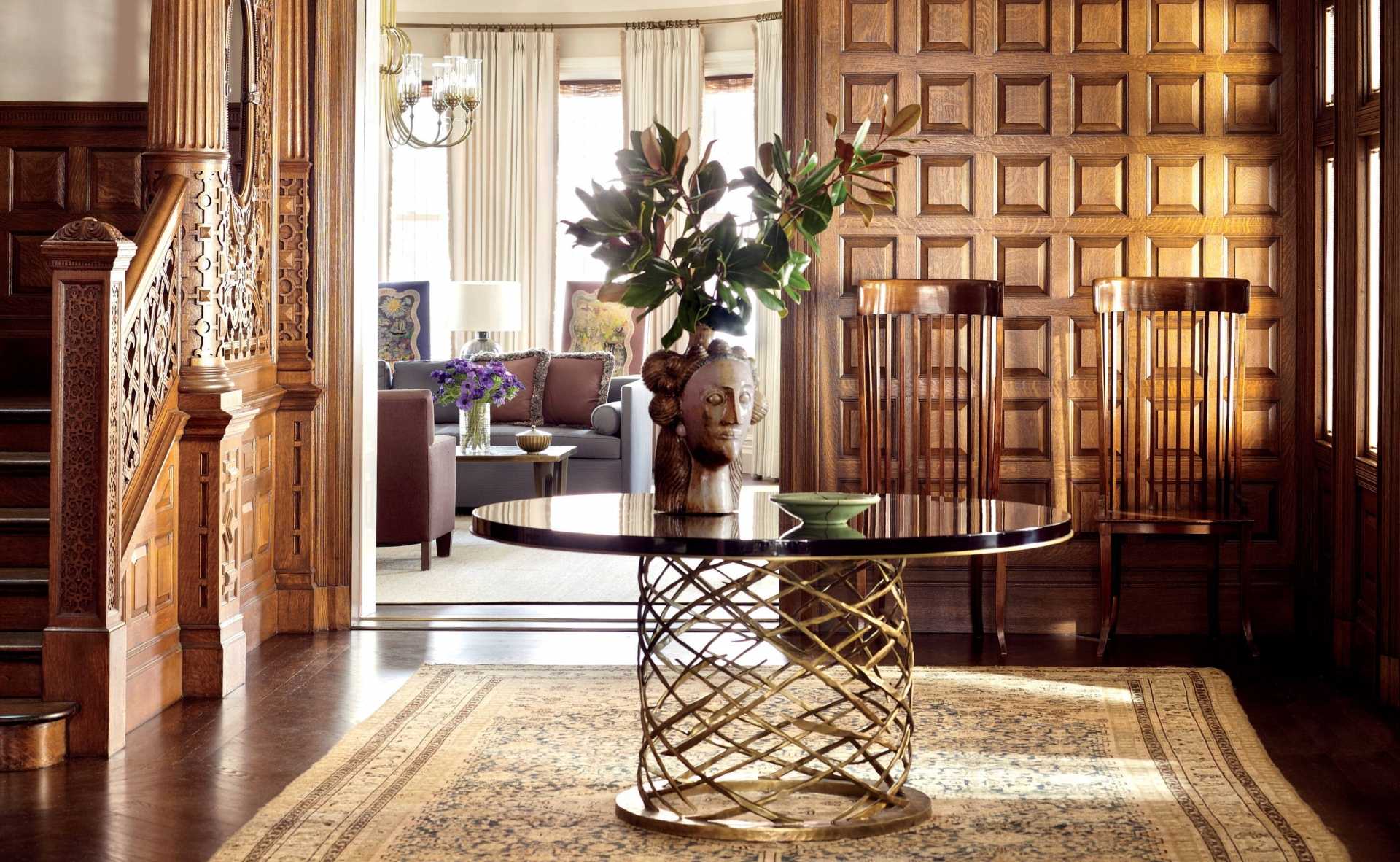 interior de guardería moderna en estilo rocco