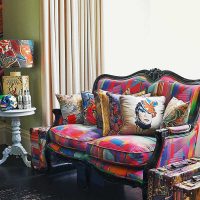 photo de décor de cuisine de style boho clair