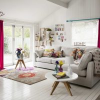 décor insolite de l'appartement en style grunge