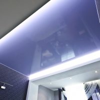 idée couleur led rétroéclairage photo décor