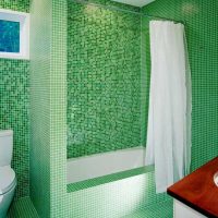 idée de plâtre décoratif brillant dans le décor de la photo de la salle de bain