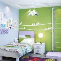 version de la décoration chic d’une photo d’enfant