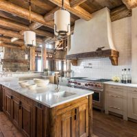 image de style inhabituel chambre style rustique