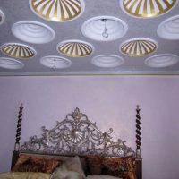 décoration de plafond lumineux avec photo extra light