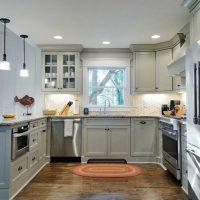 une combinaison de nuances sombres dans le décor de la cuisine picture
