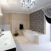 une combinaison de rideaux sombres dans le style d'une photo de chambre