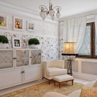 design lumineux chambre design en style provence