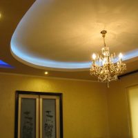 décoration de plafond classique avec photo d'accessoires