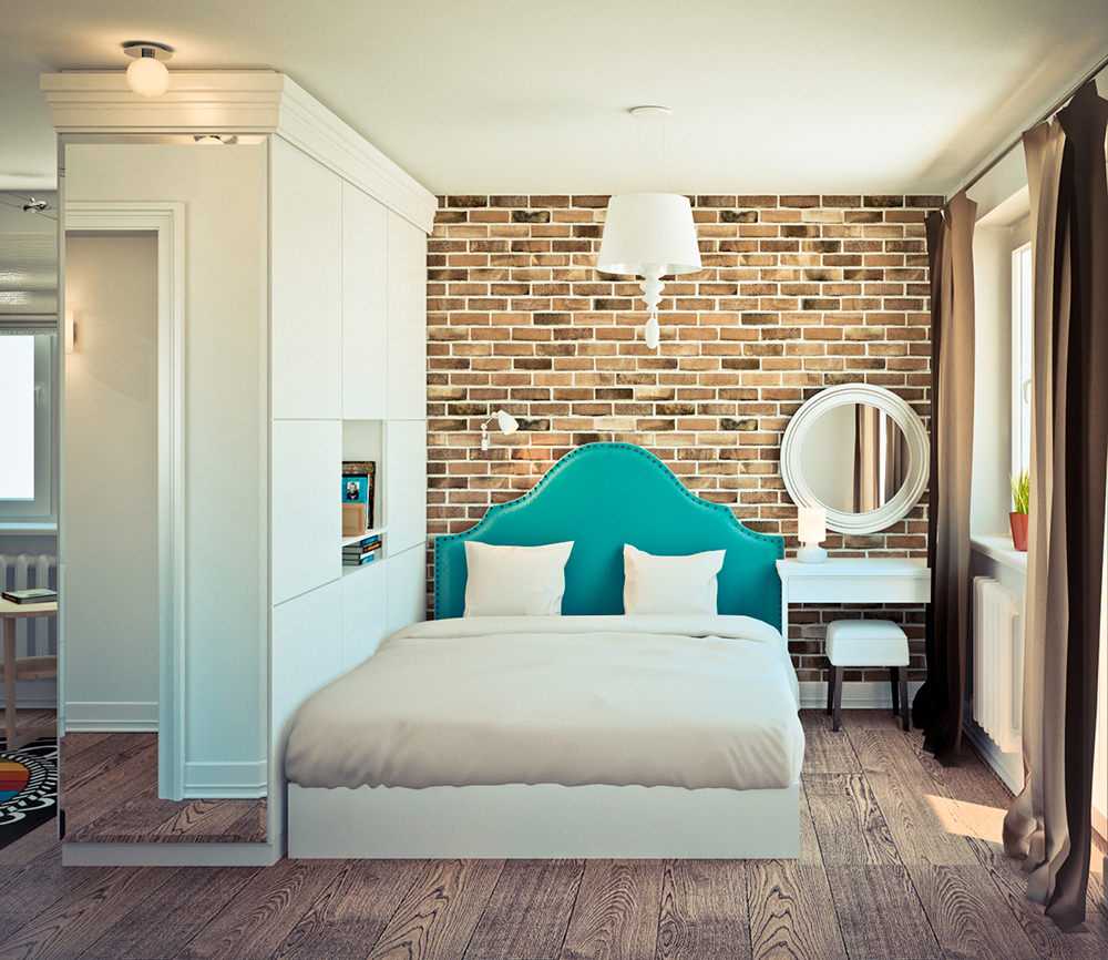 brillante salón interior dormitorio