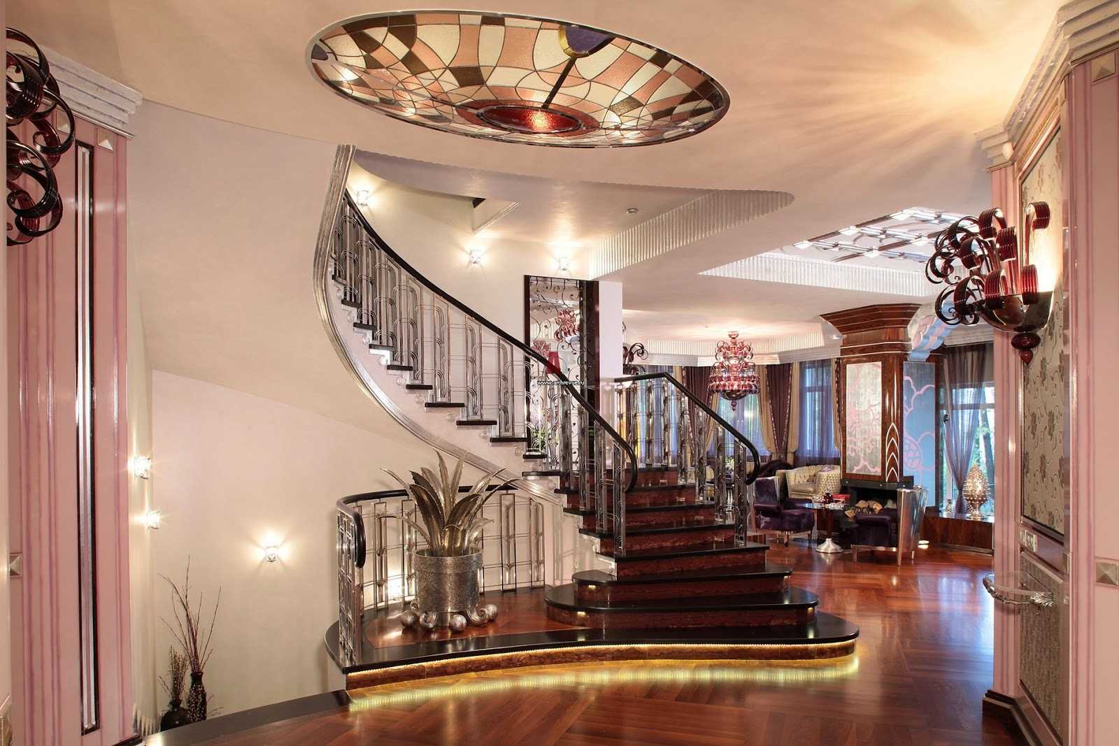 design lumineux art nouveau