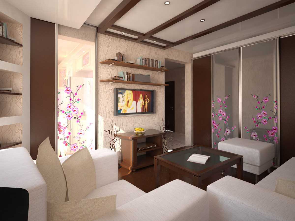 hermosa sala de estar dormitorio interior
