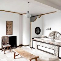 appartement intérieur classique en photo de style rustique