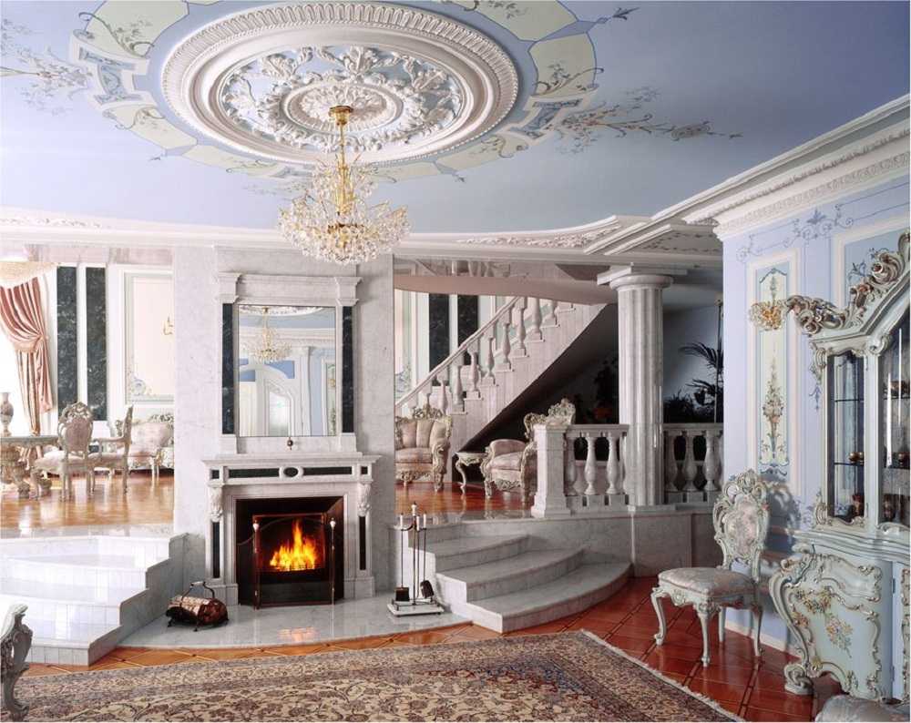 brillante decoración de la habitación victoriana
