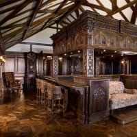 belle chambre design en style gothique