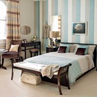style original de la chambre en photo bleu