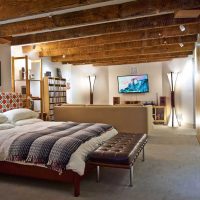 photo intérieure de la chambre d'origine