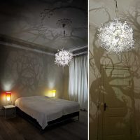 décoration abat-jour insolite avec des matériaux improvisés photo