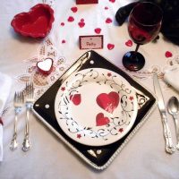 bricolage décoration de chambre originale pour la photo de la Saint-Valentin