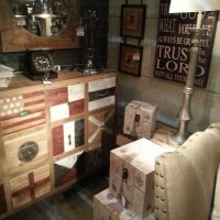 chambre de style lumineux dans l'image de style rustique