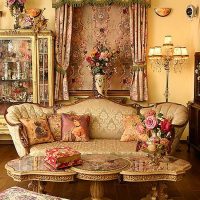 estilo de habitación inusual en imagen de estilo victoriano