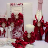 belle décoration de bouteille pour style photo