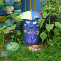conception inhabituelle d'une parcelle de jardin faites-le vous-même photo