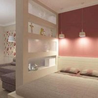 style inhabituel d'une photo de chambre