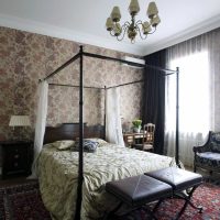 foto oscura del diseño de la casa victoriana