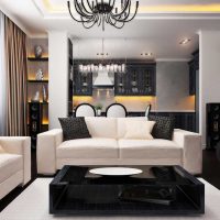 décor de chambre clair dans l'image de style moderne