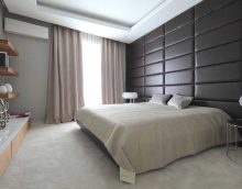 intérieur original de l'appartement avec panneaux muraux photo