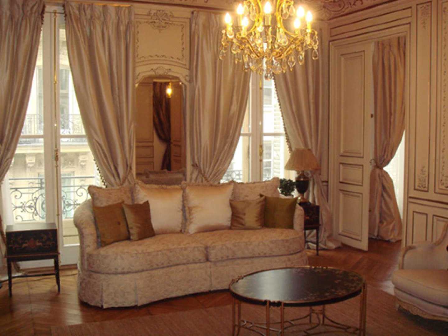 Decoración de la sala victoriana