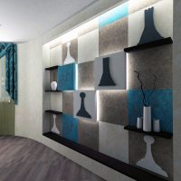 variante d'un point culminant de beau décor de photo