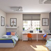 version de la décoration originale de la photo de la chambre des enfants