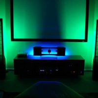 idée de photo illuminé intérieur led