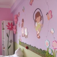 version d'une belle décoration pour une photo d'enfant