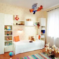 l'idée d'une décoration lumineuse de la photo de la chambre des enfants