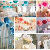 variante d'élégante décoration de vacances avec photo en papier