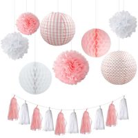 option de décoration de pièce lumineuse avec photo en papier